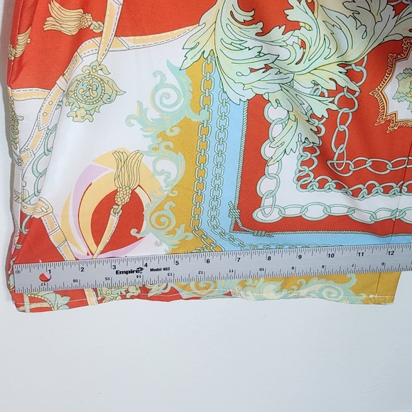 Miss Avenue Boho Print Wide Leg Flowy Pants Size Medium - Picture 6 of 10